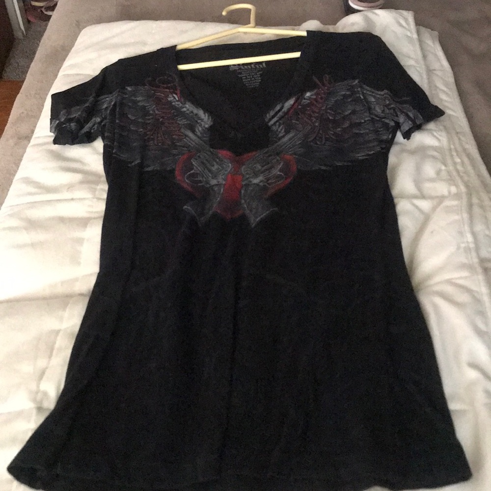 Affliction tee shirt